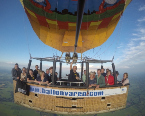 Heteluchtballonvaart van Exel naar Neede